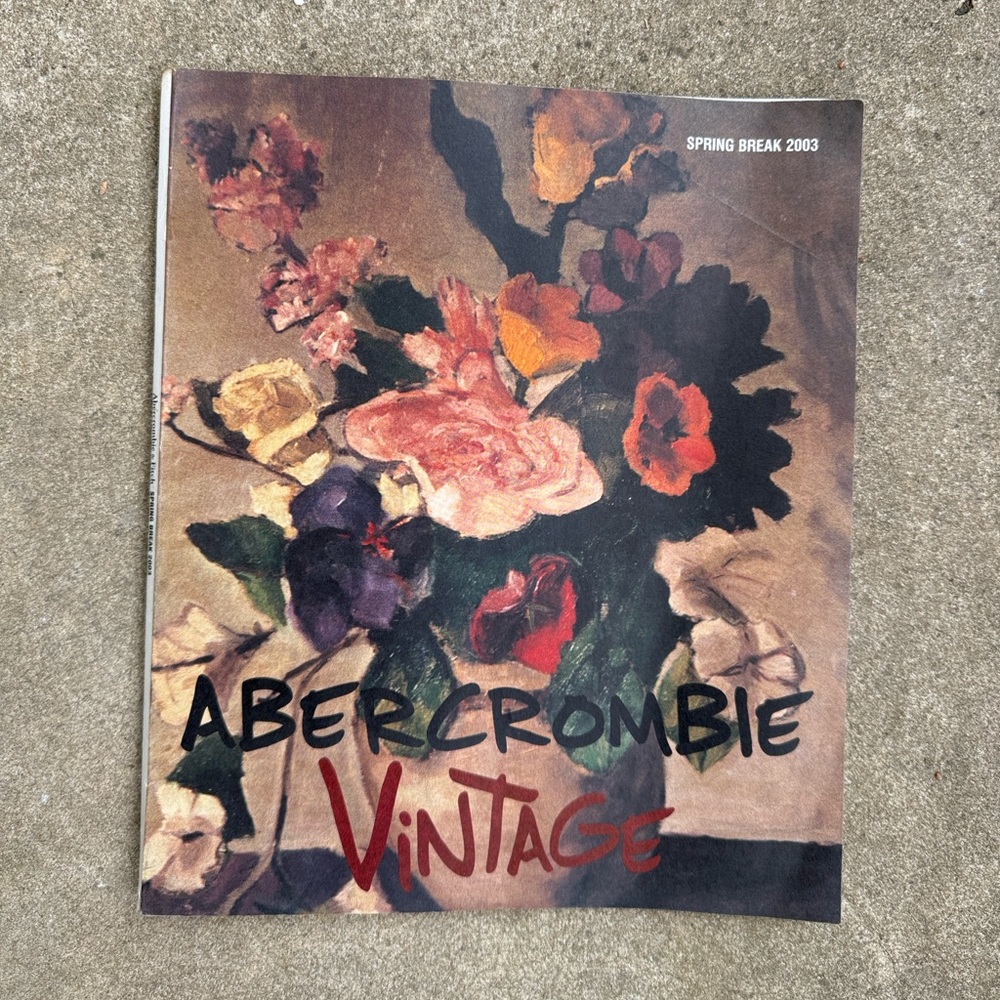 Abercrombie & Fitch Vintage Y2K Spring Break 2003 Quarterly Catalog Magazine